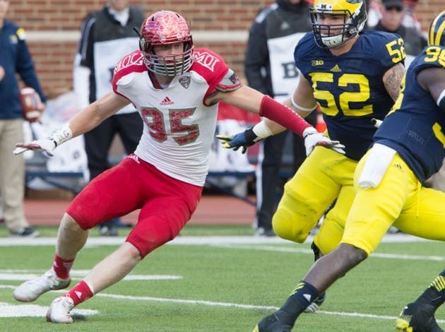 The Bulls host Miami Ohio this weekend in their first MAC game of the season. The RedHawks&rsquo; &lsquo;D&rsquo; is allowing 31 points per game to begin 2014.&nbsp;Courtesy of Miami Ohio Athletics