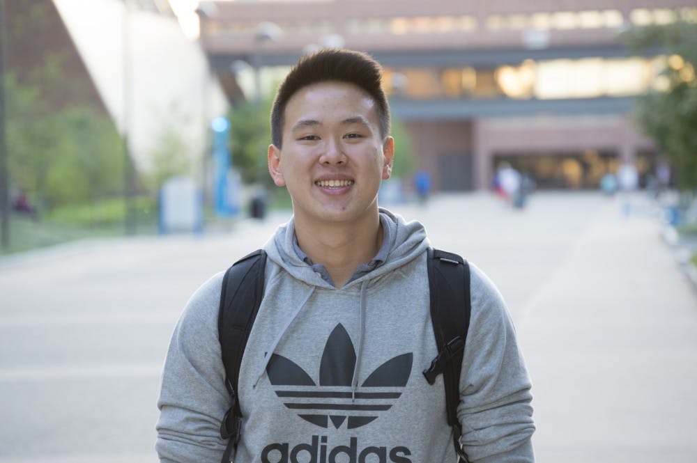 <p>Peter Pranata, an international student from Indonesia, chose to study abroad at UB due to the low cost of tuition compared to other international schools he applied to.</p>
