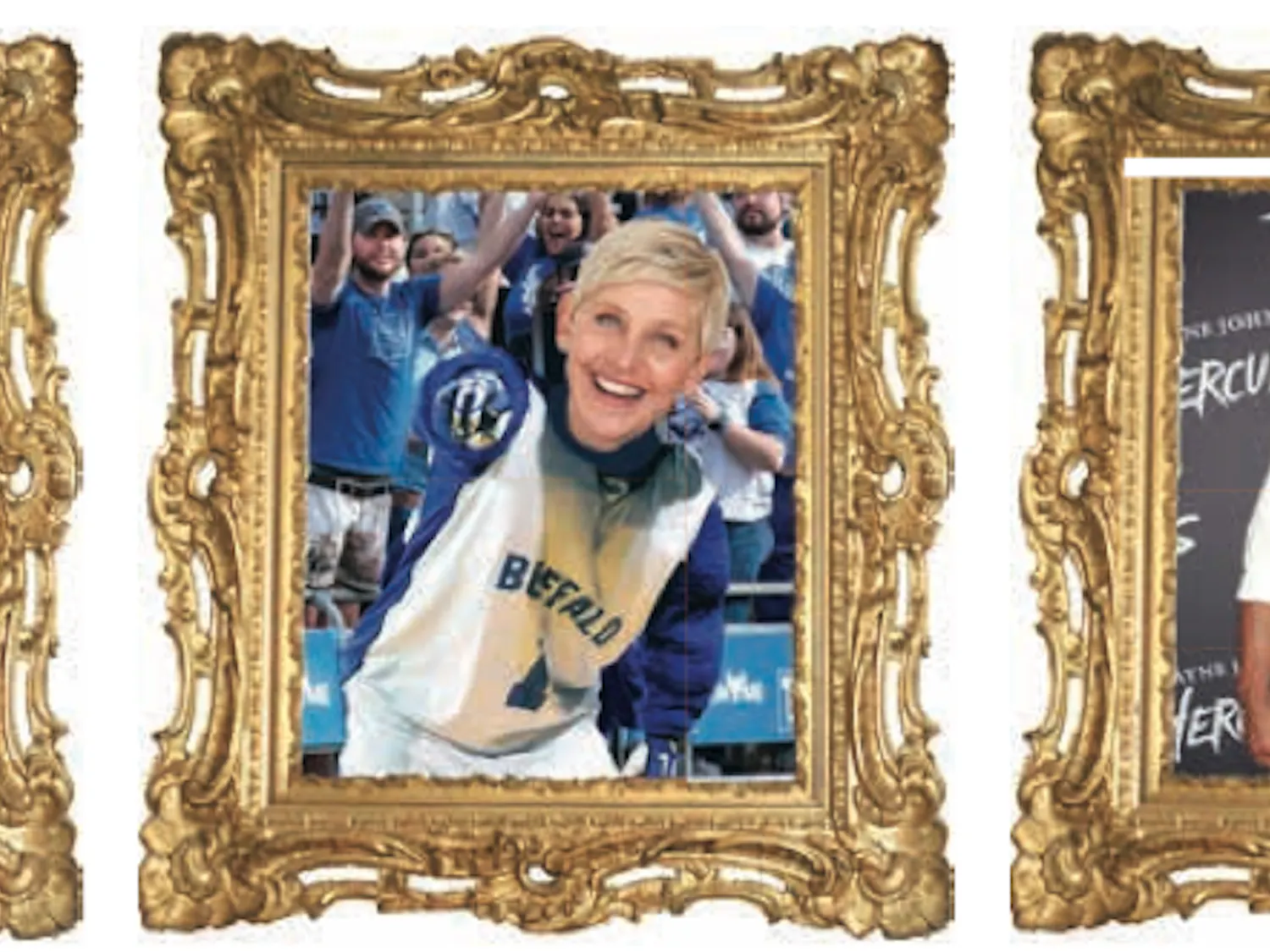 Ellen DeGeneres, Dwayne “The Rock” Johnson, and Victor E. Bull head-swap. New video-altering technology has been used to create realistic fake pornography involving celebrities called Deepfakes. 