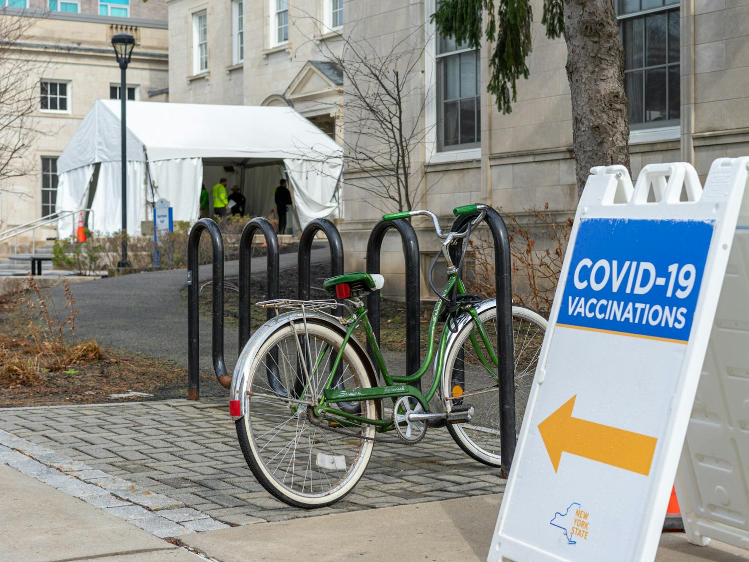 UB is “actively” working on establishing a COVID-19 vaccination site, which is “dependent on the availability of the vaccines in the coming weeks.”