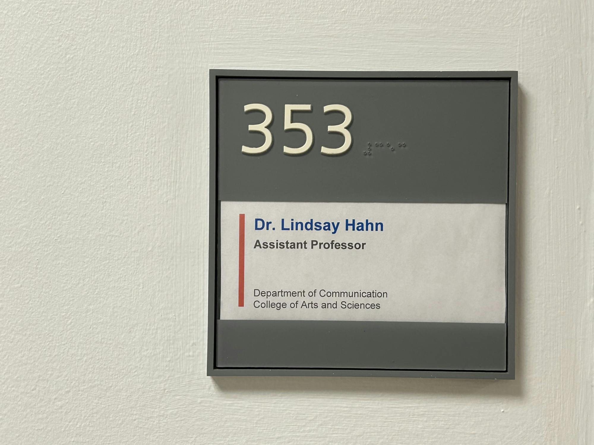 UB professor Lindsay Hahn focuses her research on the cultural impact of various media.