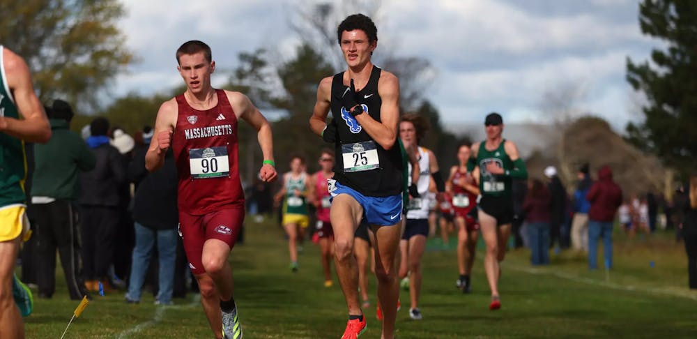 Cross country a the NCAA Northeast Regional Championship.
