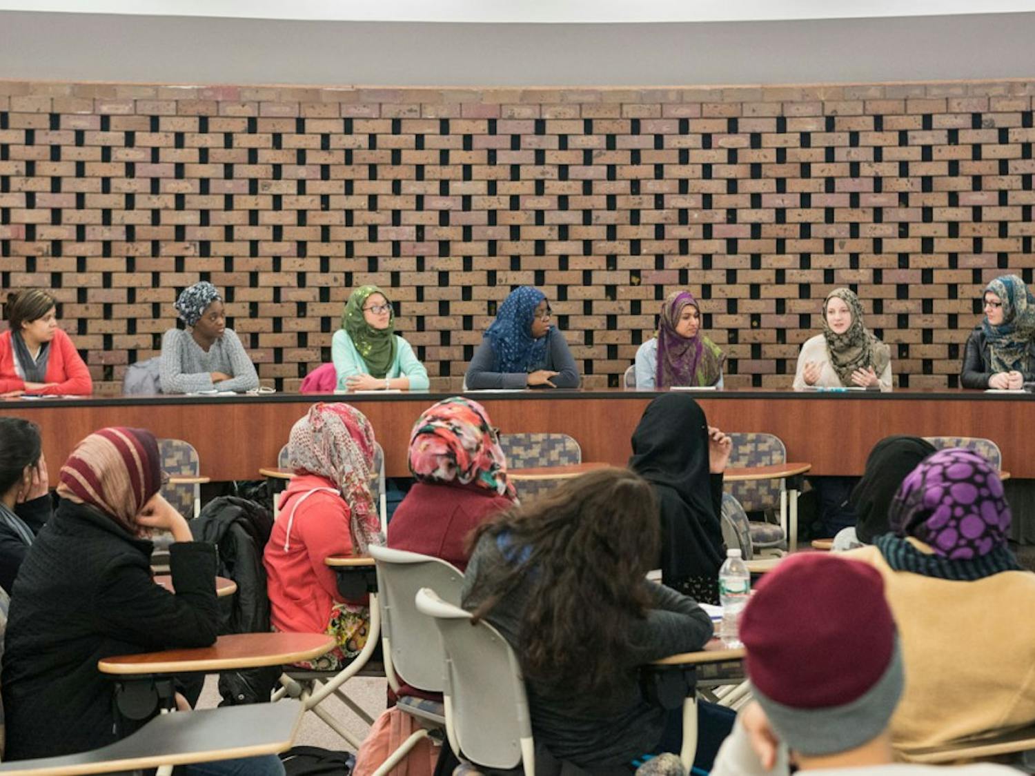 The Muslim Women’s Council’s “Cover a Mile in Her Scarf” event on Feb. 20 helped break down stereotypes against Muslims. The new MWC event “Ask a Muslim Woman” allowed non-Muslims to ask questions about Islam to further break down those stereotypes.