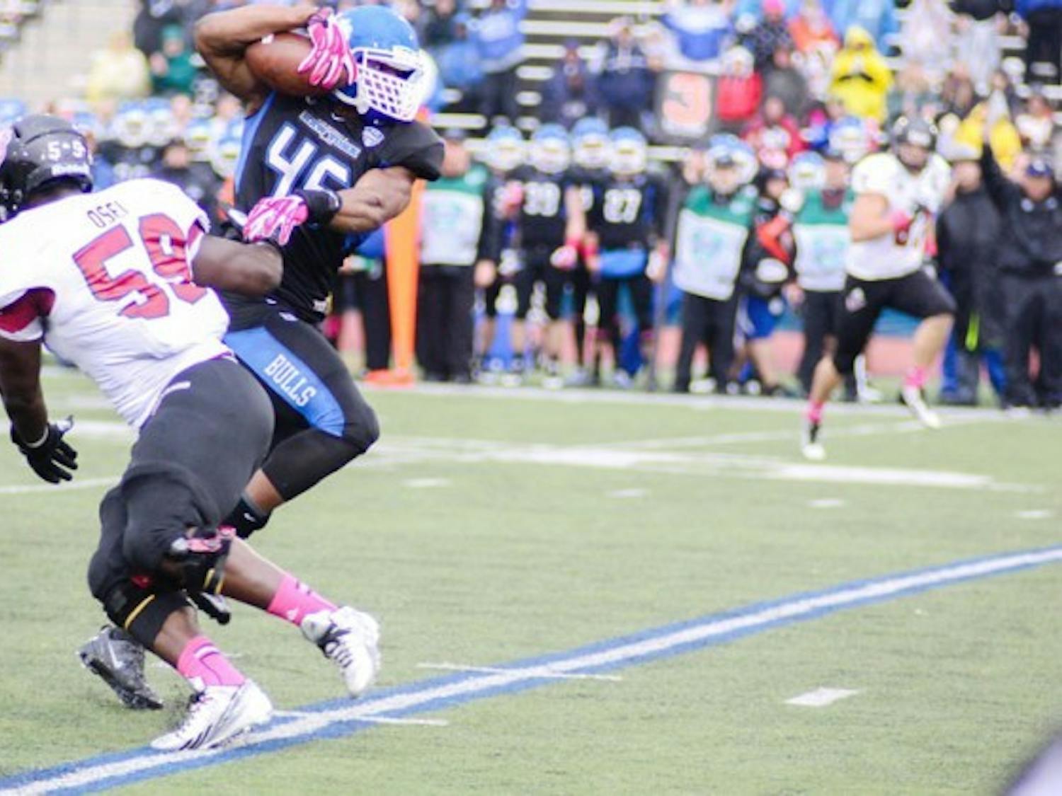 Former linebacker Khalil Mack and the rest of recently graduated senior class broke several school records and helped lead a banner year for UB athletics, as many teams enjoyed success, including the football team, which made its second ever bowl game.&nbsp;Chad Cooper, The Spectrum