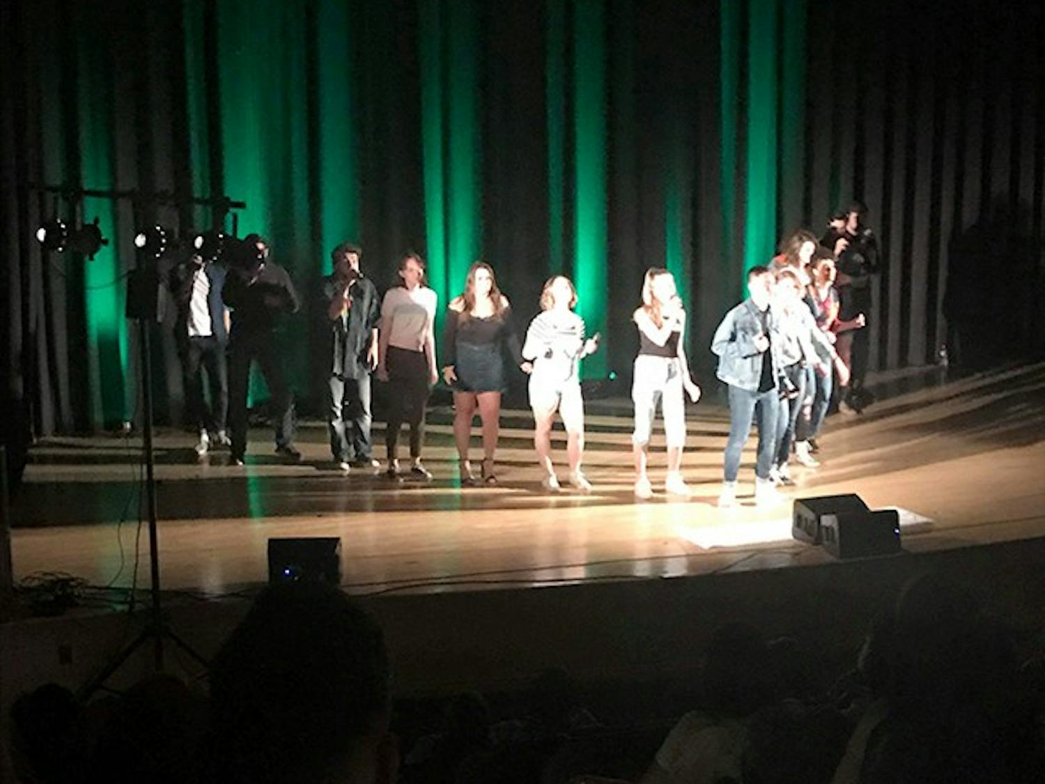 At their final show of the year,The Enchords reflected on a years worth of work and performances for the a cappella group, with audience interaction and several emotional moments throughout the evening.&nbsp;