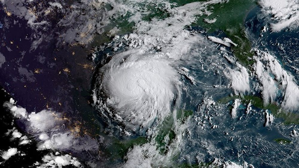 <p>Associate geography professor Chris Renschler answered some of the Spectrum’s questions about tropical storm Harvey.</p>