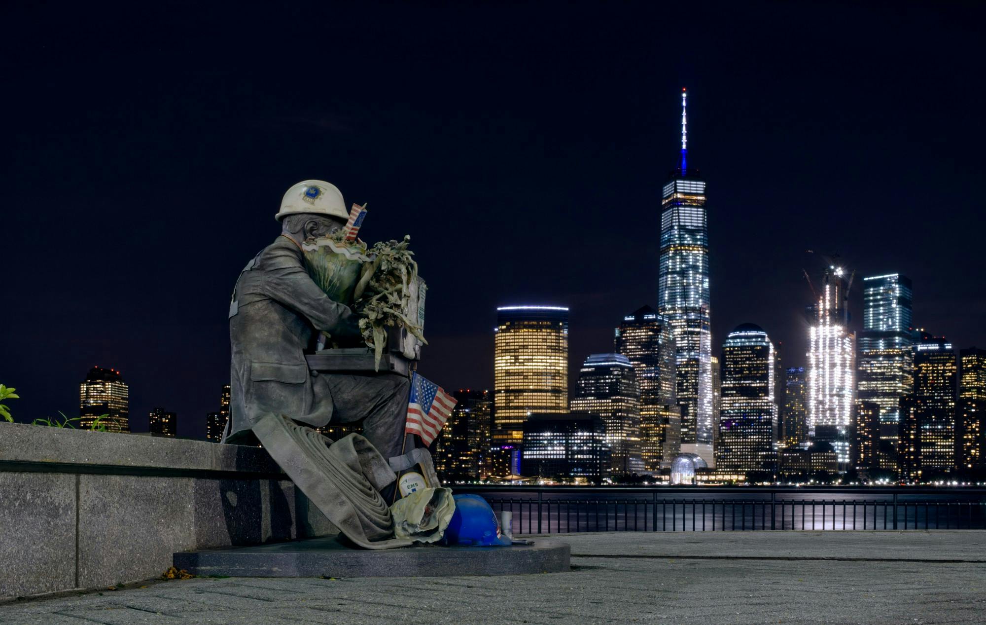 The 9/11 Memorial in Jersey City commemorates the thousands of people who lost their lives on Sept. 11, 2001.