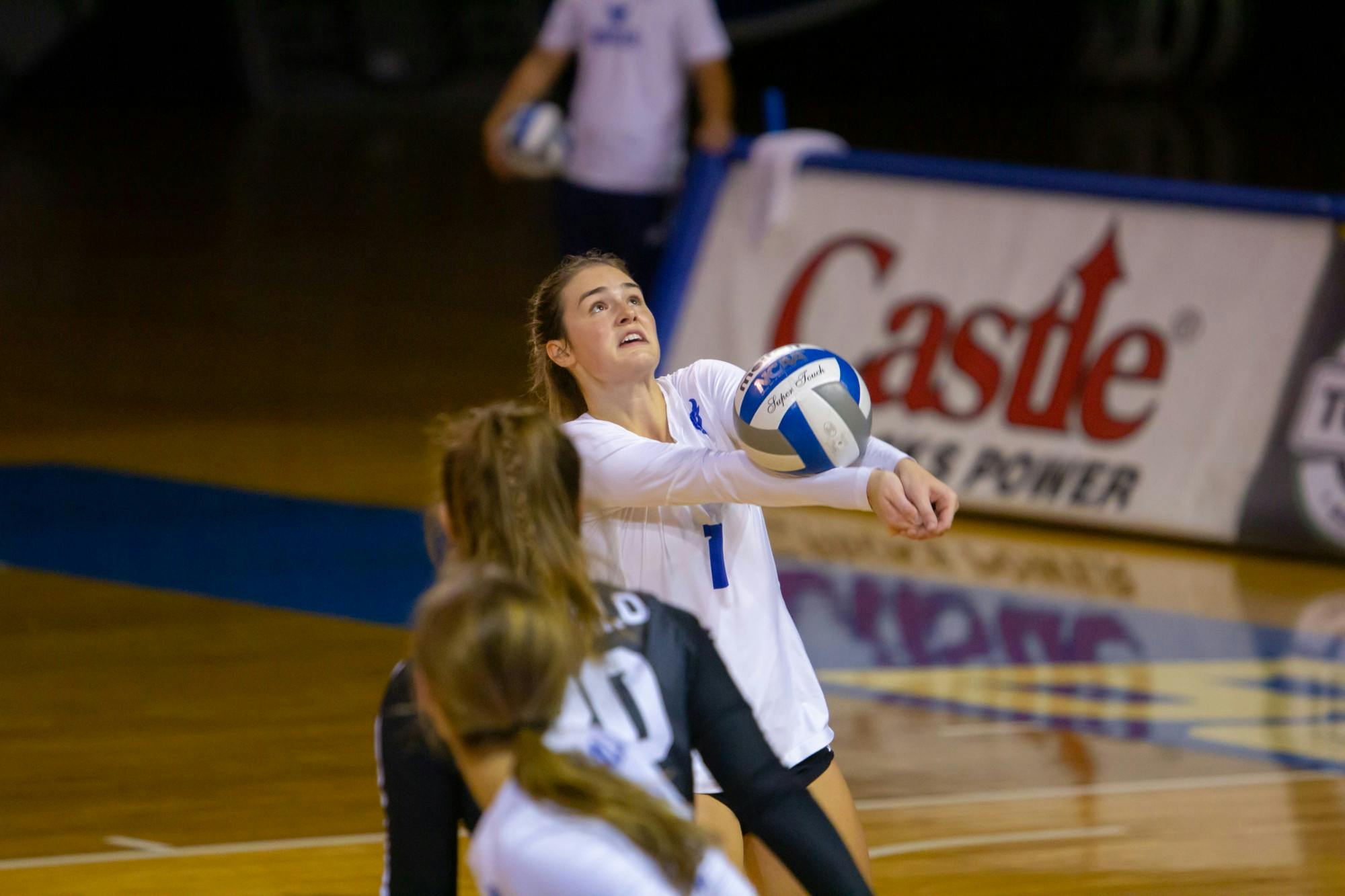 Despite her height disadvantage, the Bulls still furiously recruited Milla Malik when she was in high school.