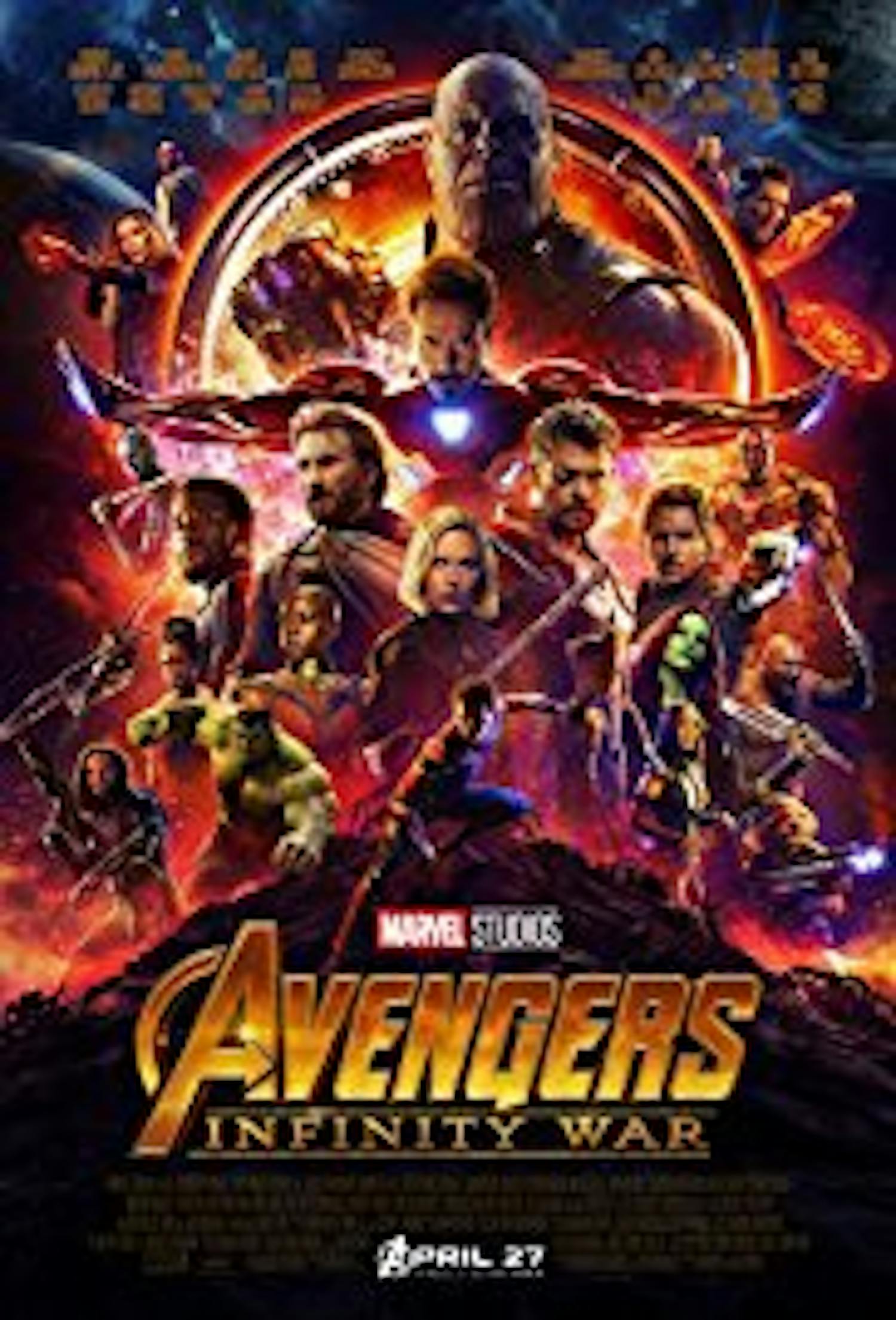 “Avengers: Infinity War” is the only film that matters this month. It is 10 years in the making, coming almost a decade to the day after “Iron Man” kicked off the Marvel Cinematic Universe in 2008.