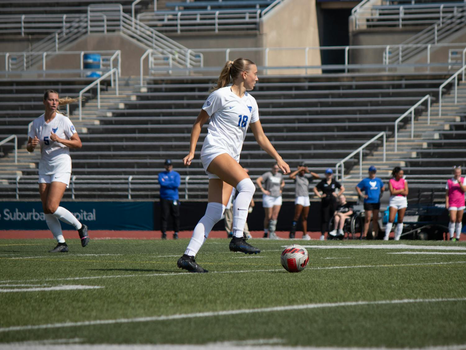 Sophomore defender Julia Rocky.