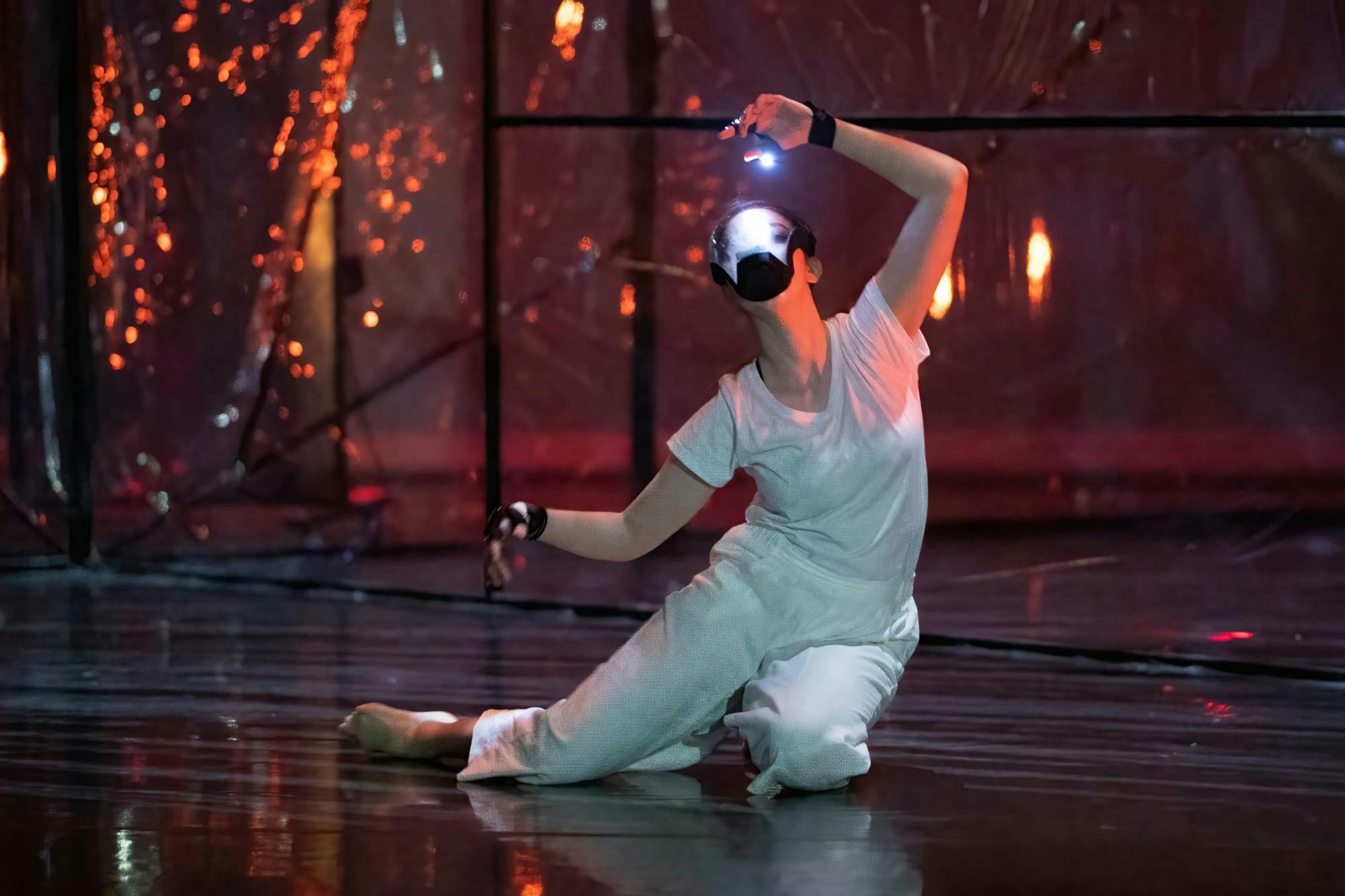 Since the pandemic has forced people all across the world to interact primarily online, “Telenauts” explores the idea of whether an electronic image can have a physical presence.