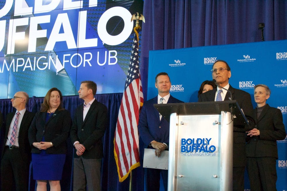 After the announcement of the “Boldly Buffalo” campaign Monday, students shared their feelings about the largest fundraiser in UB and SUNY history.