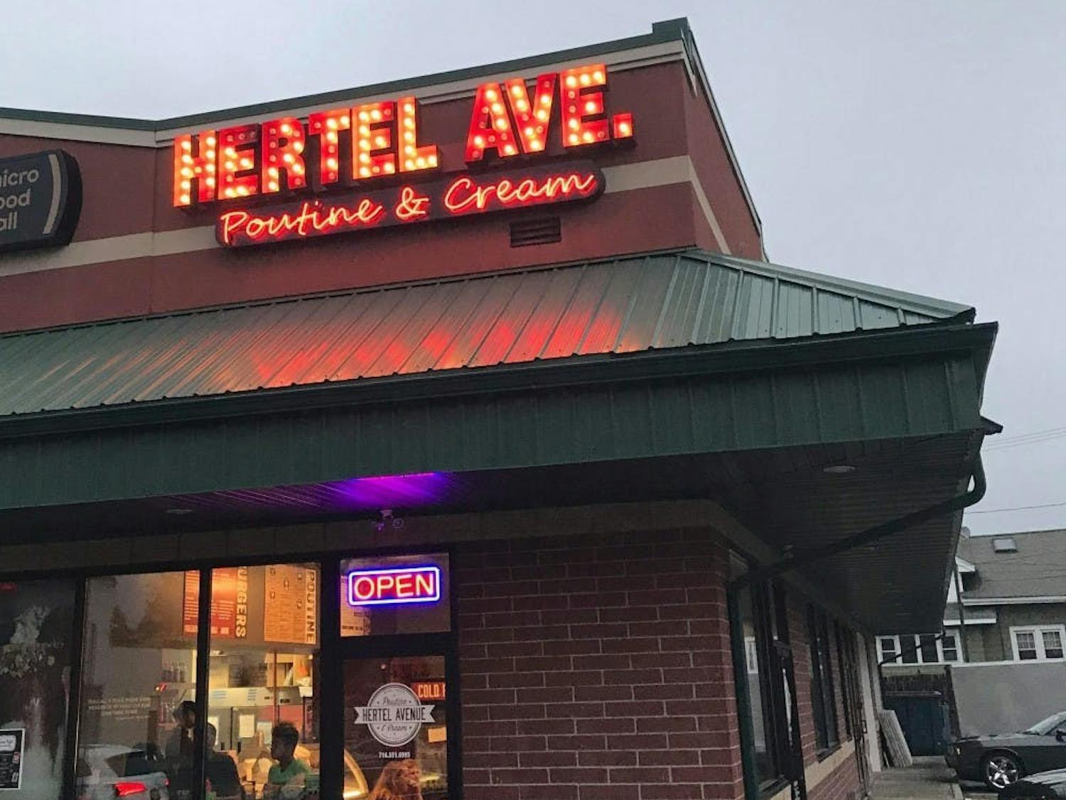 Students craving Canadian cuisine should visit Poutine and Cream, a popular spot on Hertel Avenue featuring poutine, cheese curds and french fries drenched in gravy.