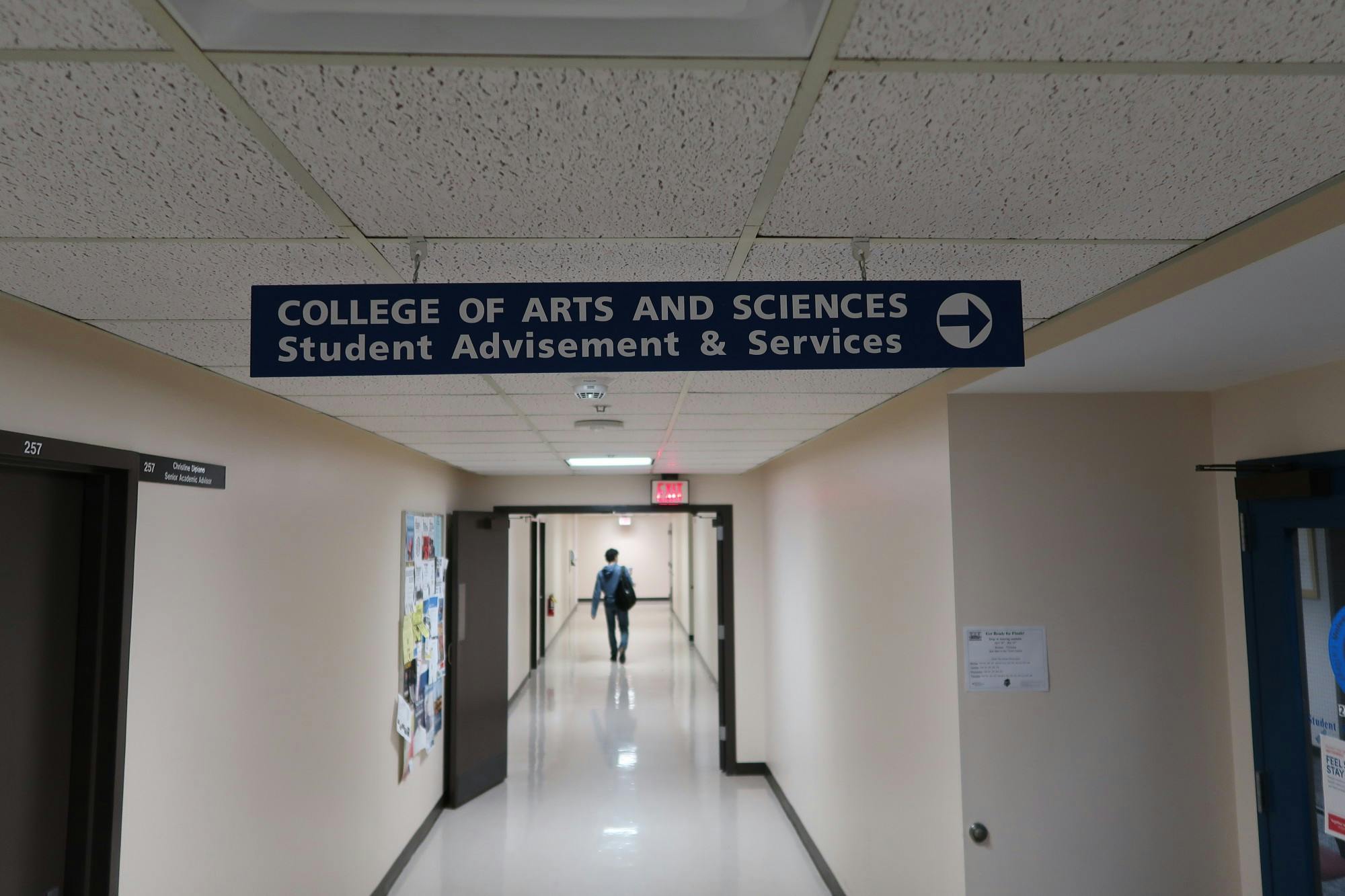 Students from the College of Arts and Sciences voiced concerns about academic advising at UB.