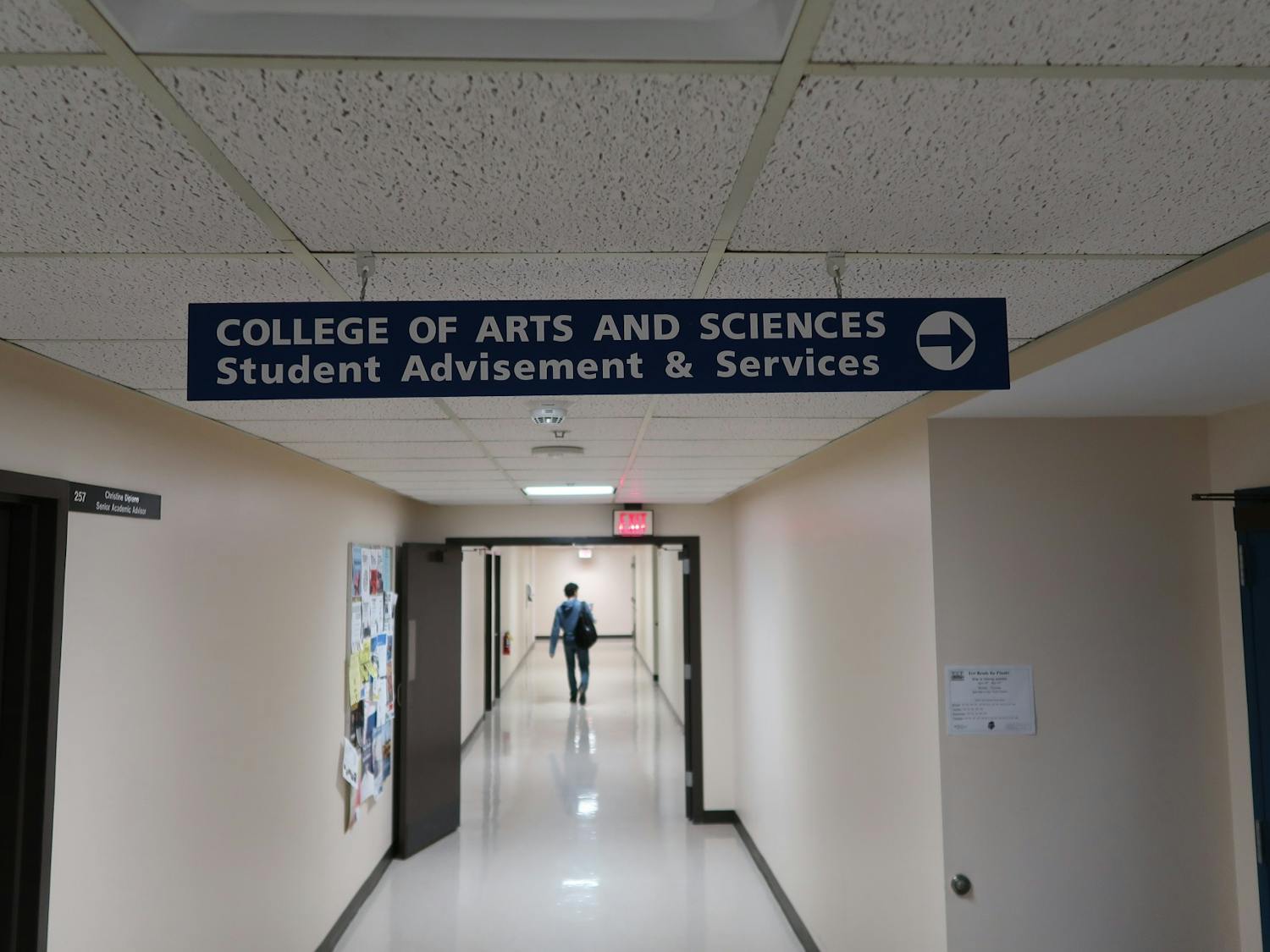 Students from the College of Arts and Sciences voiced concerns about academic advising at UB.