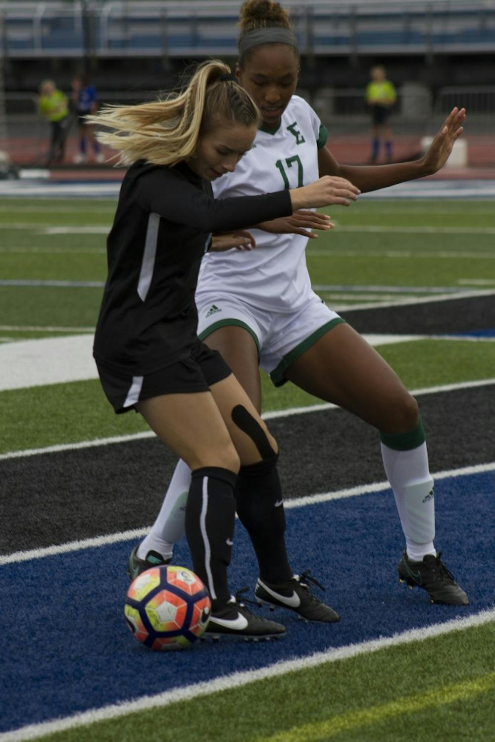 <p>Senior forward Carissima Cutrona goes down with a knee injury. Cutrona leads the Bulls in goals and assists on the season. The coaching staff is hopeful she can play again this season.</p>