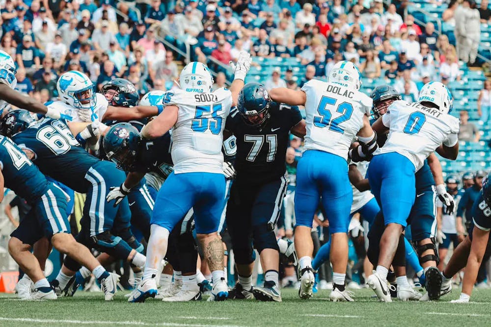 Football was beaten by the UConn Huskies by a score of 47-3 on Saturday at Pratt & Whitney Stadium.