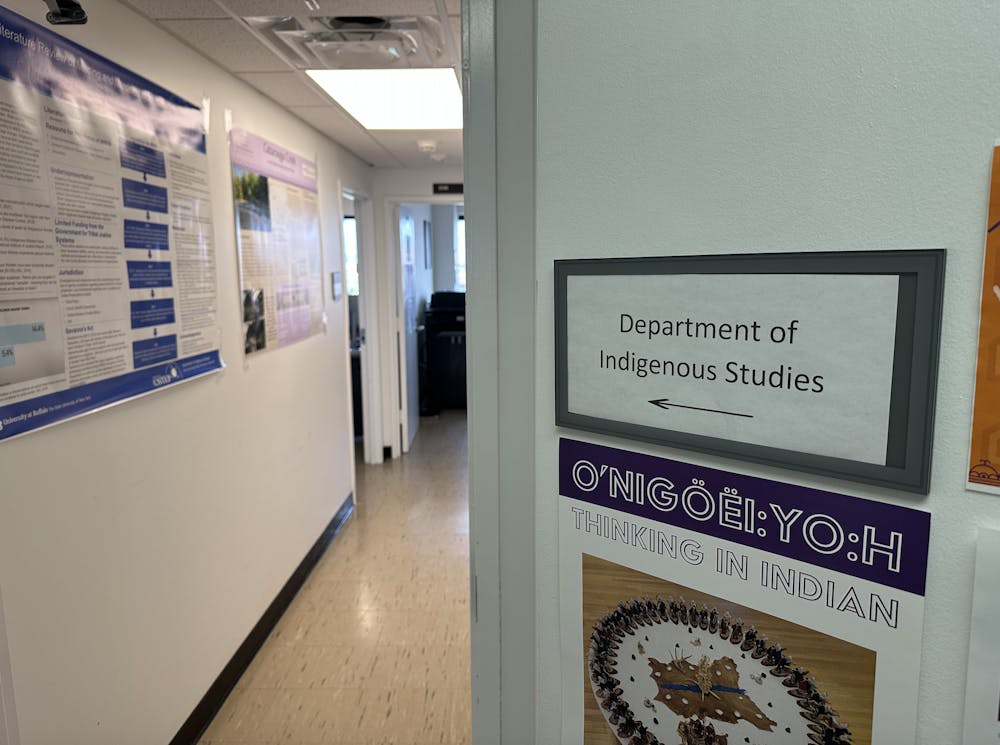 UB's Department of Indigenous Studies is located on the fifth floor of Clemens Hall.