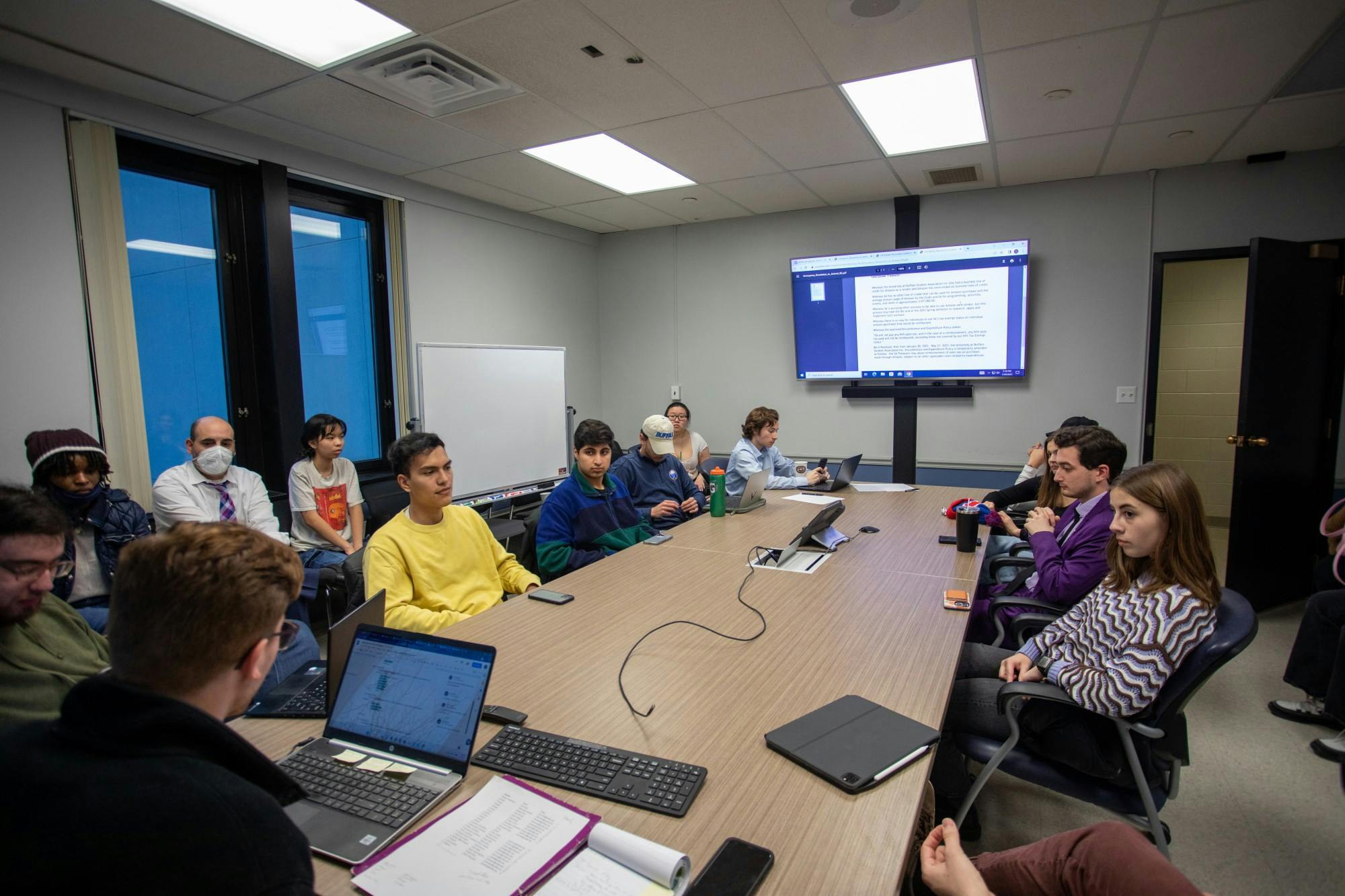 The new policy passed by a vote of 7-1 with five abstentions after hours of discussion.&nbsp;