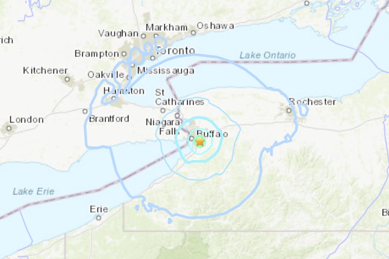 3.8 magnitude earthquake reported in Buffalo area The Spectrum