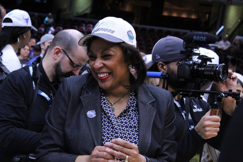 UB announced on Wednesday that it has agreed to a new five-year deal with head women’s basketball coach Felisha Legette-Jack that will run through 2024.