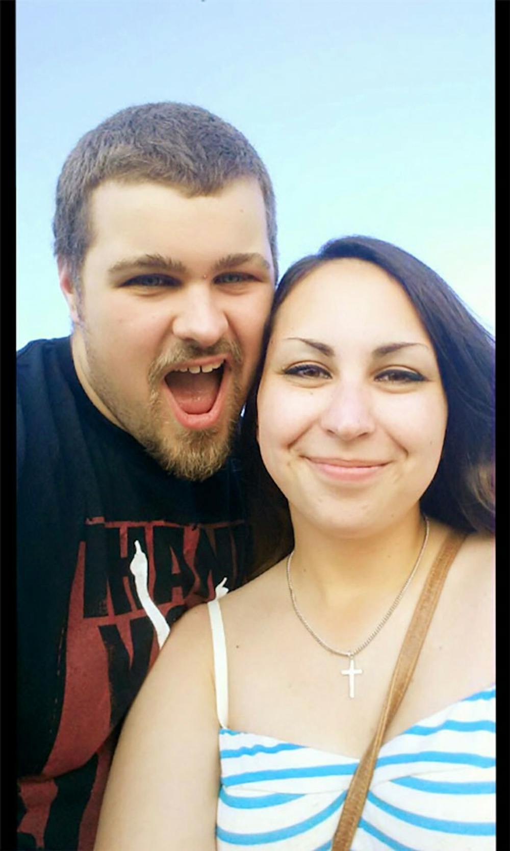 <p>Jonah Snyder poses with his girlfriend&nbsp;Nancy Ortiz. Former UB student Jonah Snyder died from a medical emergency in Moline, Illinois on Sept. 7. Ortiz said no one has ever made her happier than he did.</p>