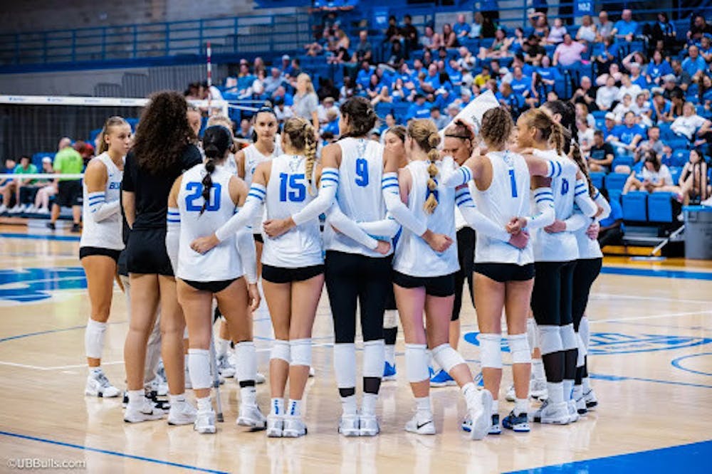 The UB women’s volleyball team failed to secure a win at the Ellis Rowland Memorial Tournament.
