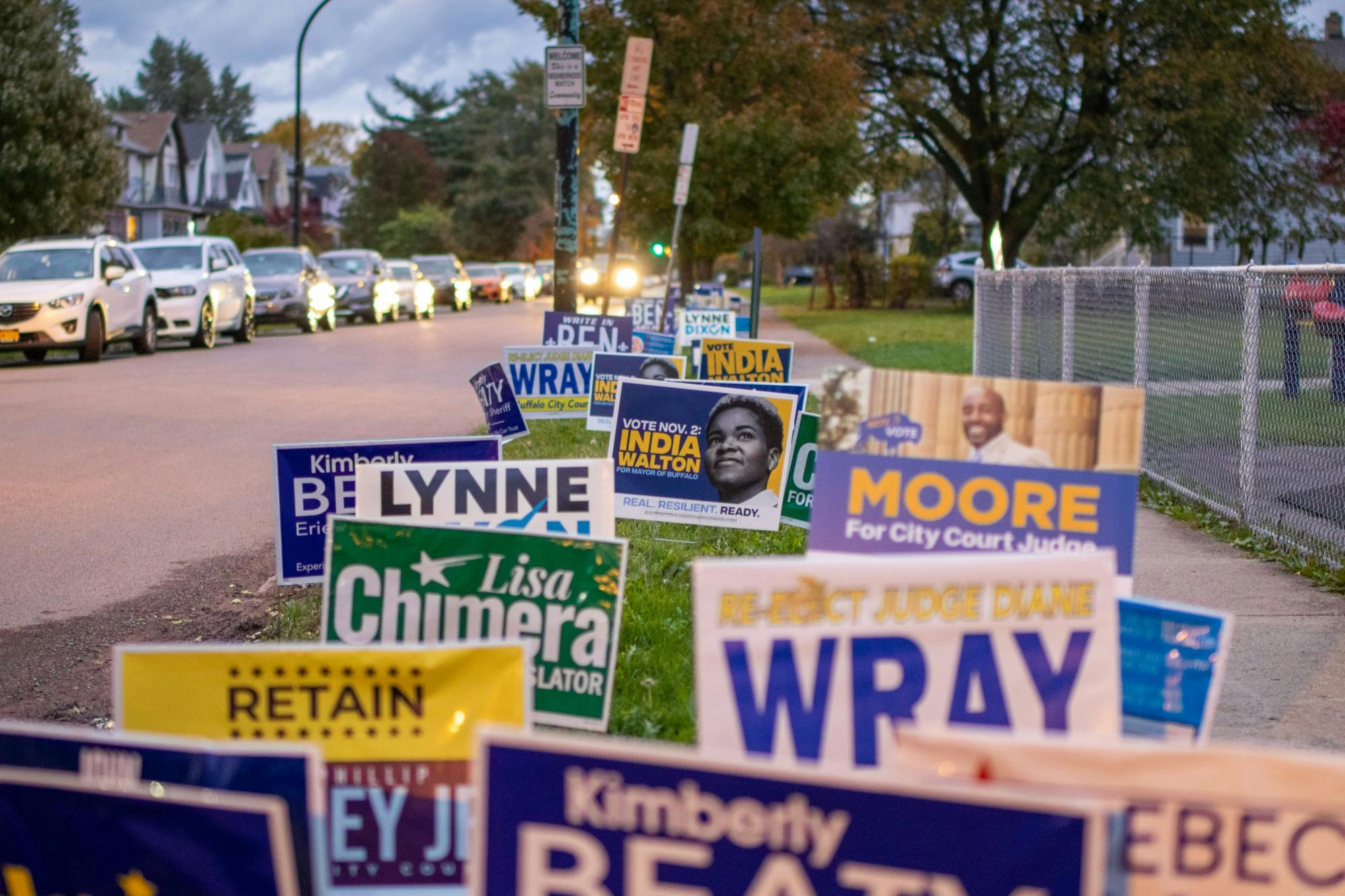 Byron Brown declared victory over India Walton in last week’s Buffalo mayoral election.
