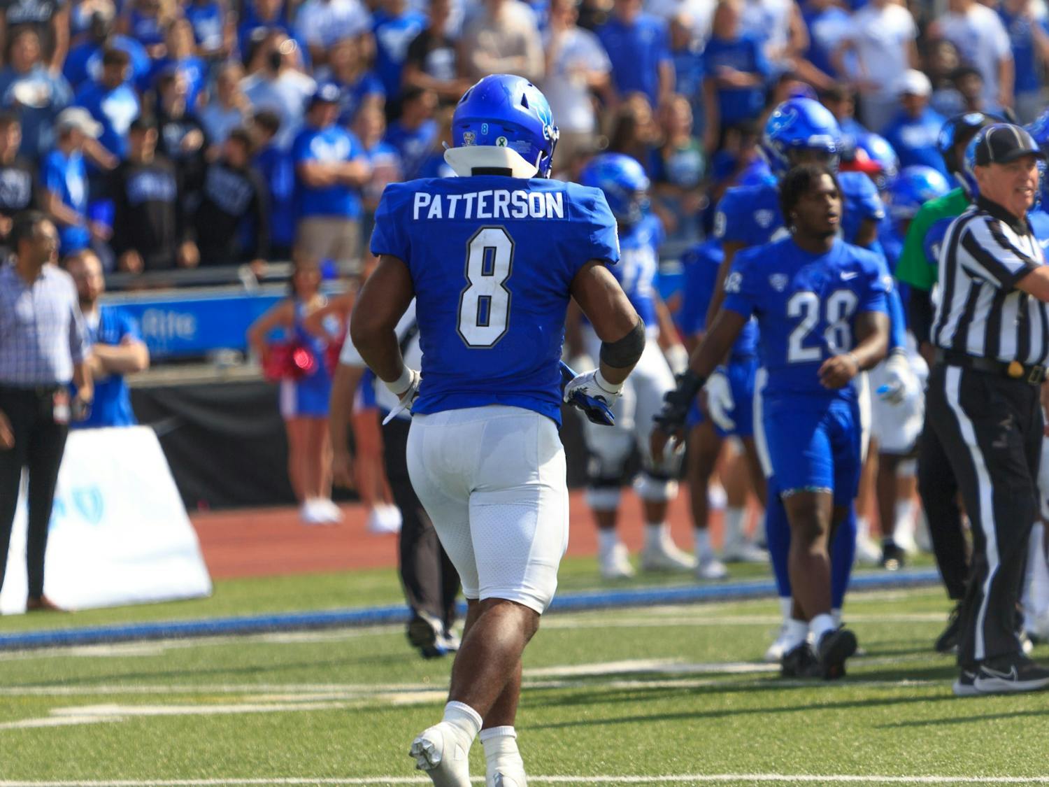 James Patterson, who’s been a starter at UB since 2018, thrives as a run defender between the tackles.