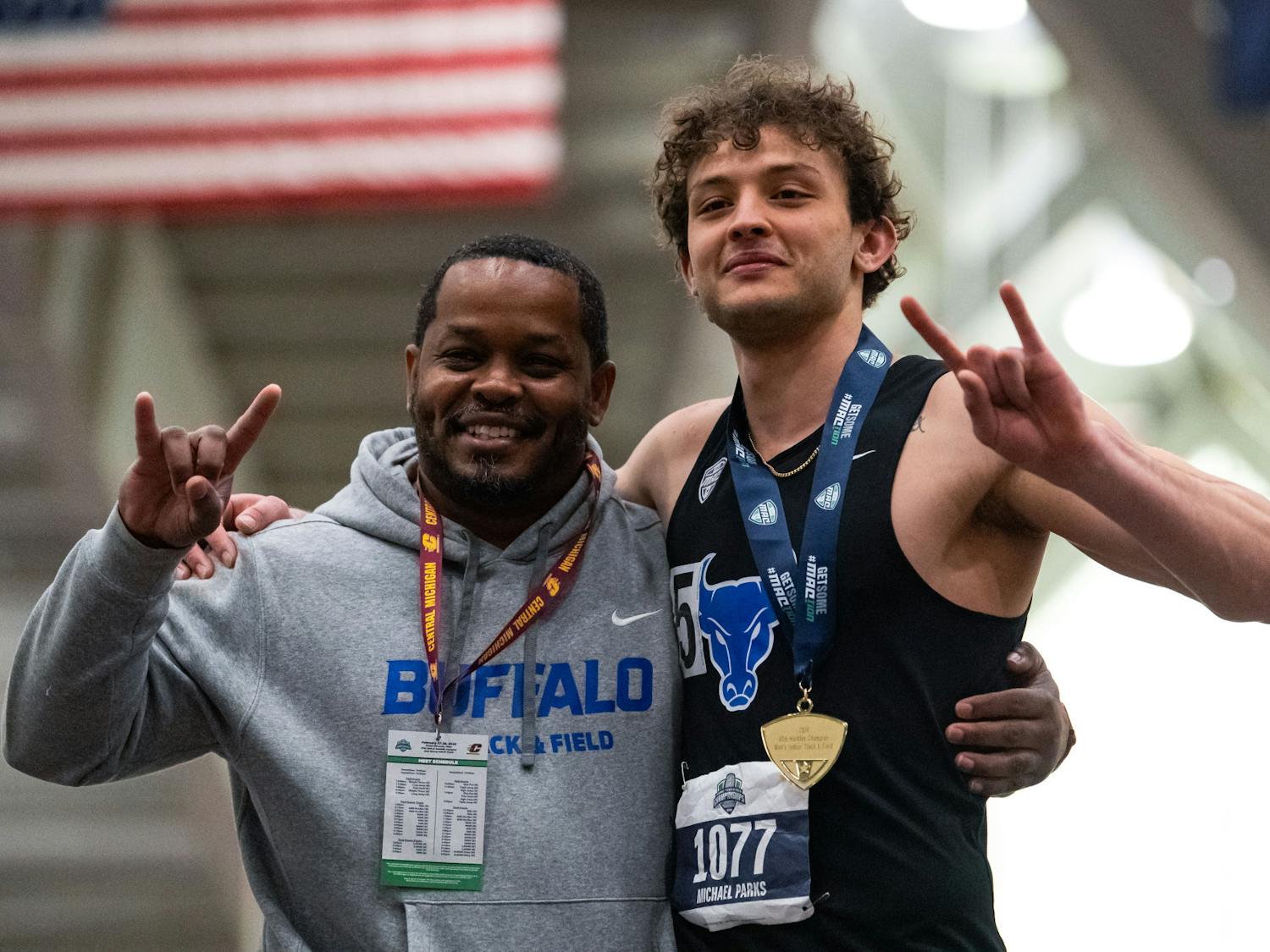 Photo of Michael Parks and Jhad Jones.