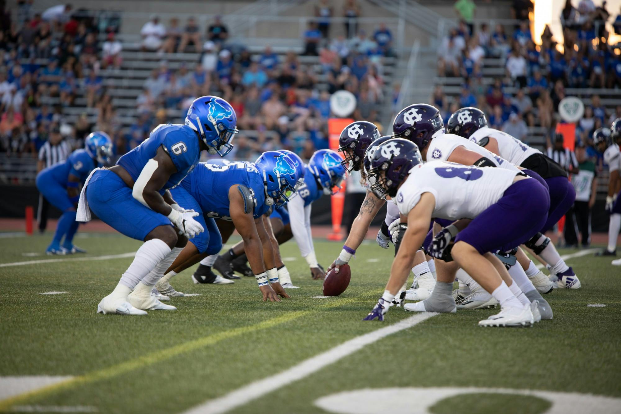 UB football lost its home opener, 31-37, to Holy Cross on Saturday.