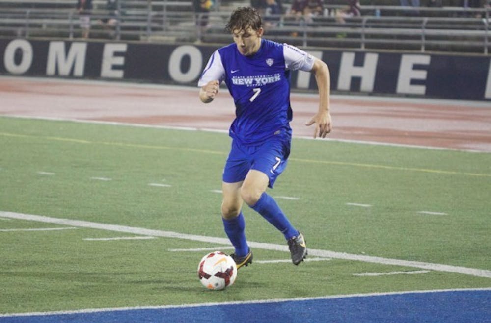Sophomore midfielder Russell Cicerone led the men&rsquo;s soccer team in almost every offensive category last season and won MAC Freshman of the Year. The Bulls open up their season this weekend on the road against San Diego and San Diego State. Chad Cooper, The Spectrum