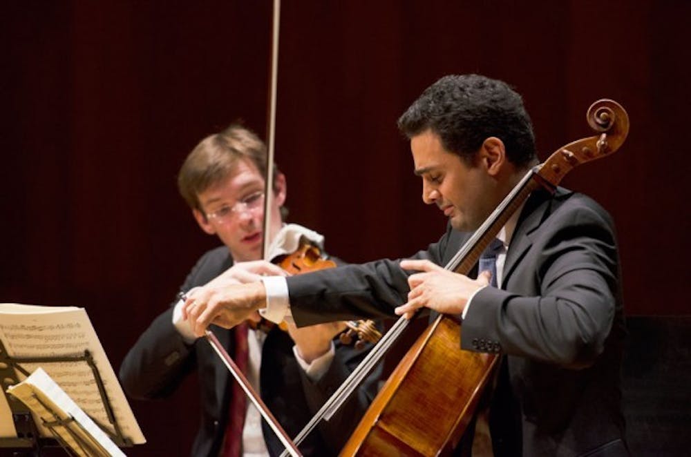 The Horszowski Trio ended their performance in Slee Hall Friday night with a standout rendition of Robert Shumanns&rsquo;s &ldquo;Trio No. 1 in D minor, Op. 63.&rdquo;&nbsp;Kainan Guo, The Spectrum