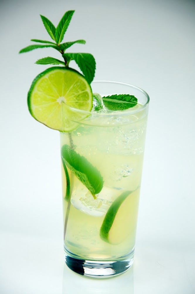 A mojito is a great cocktail to enjoy while sitting by the beach or pool.