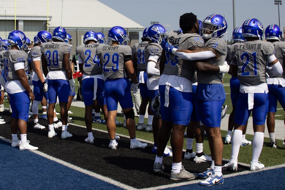 The UB football team defeated No. 23 NIU on Saturday.