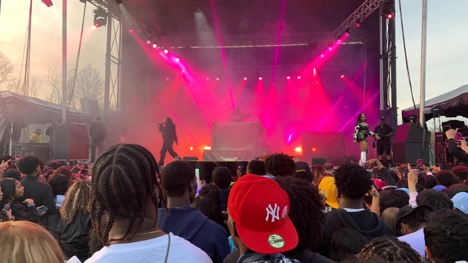 Spring Fest 2022 took place in the Governors Complex parking lot. 