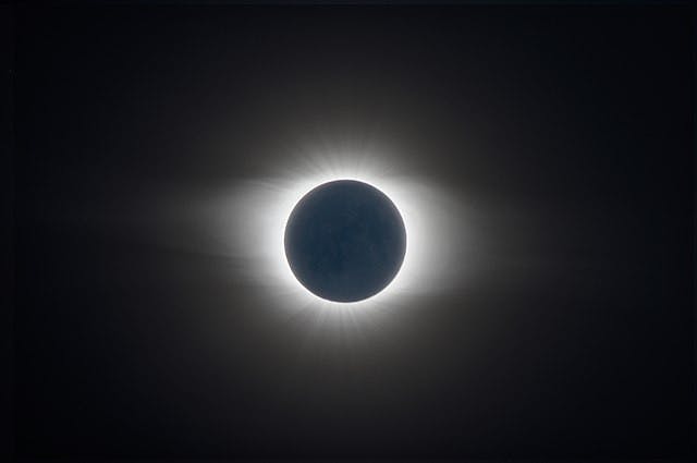 A 2019 total solar eclipse. | ESA/CESAR/Wouter van Reeven, Wikimedia Commons.