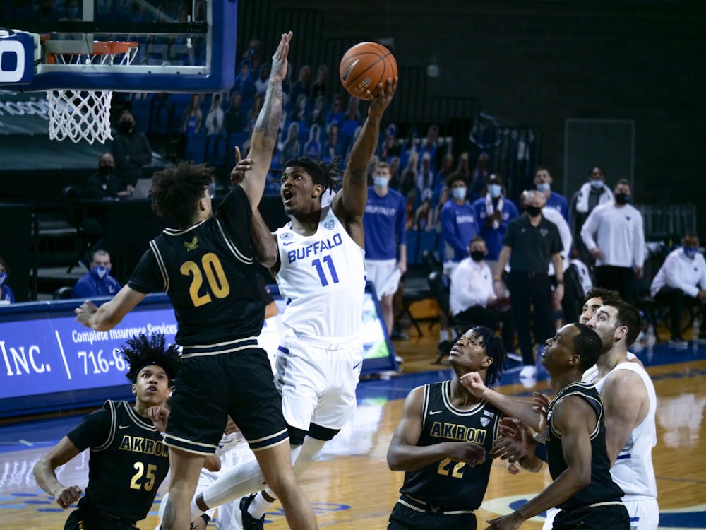 UB men's basketball fell to Colorado State in the first round of the National Invitational Tournament Saturday, effectively ending the Bulls' season. 