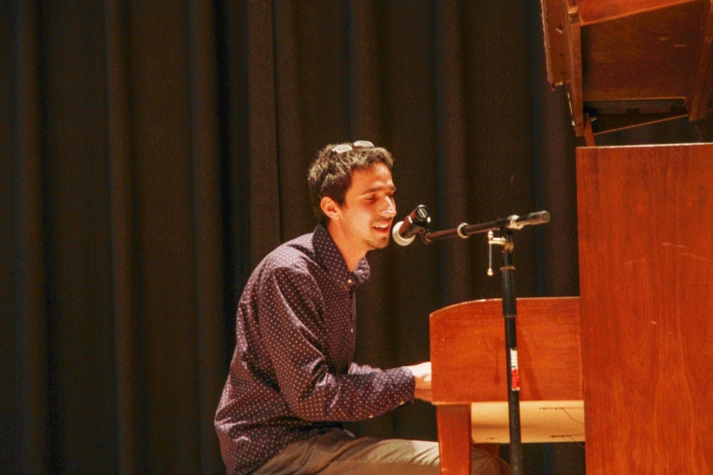 <p>On Tuesday, the UB Piano Club hosted its first club event of the year, a concert in SU theatre. The concert was open to any musicians. Paul Sottnik (pictured) travelled from SUNY Fredonia to take part in the performances.</p>