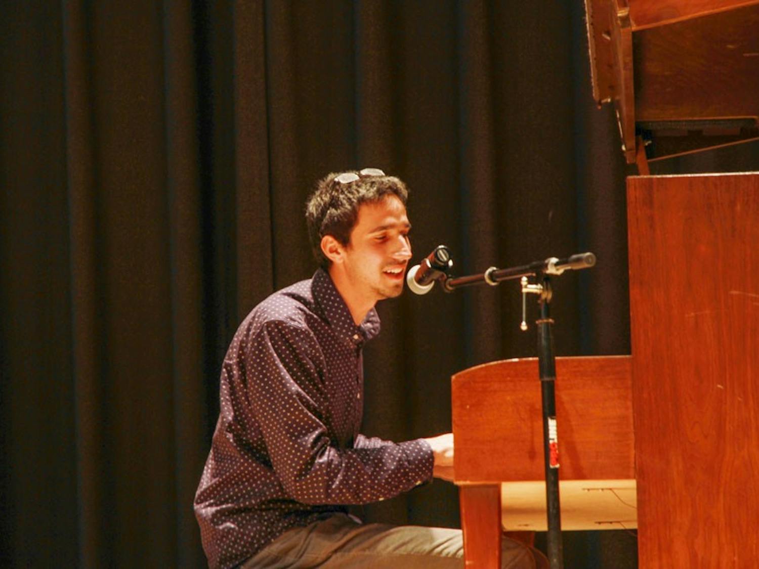 On Tuesday, the UB Piano Club hosted its first club event of the year, a concert in SU theatre. The concert was open to any musicians. Paul Sottnik (pictured) travelled from SUNY Fredonia to take part in the performances.