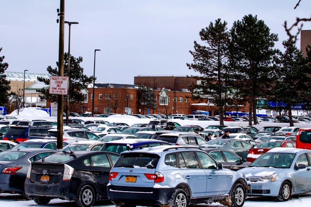 <p>The harsh winters in Buffalo can be strenuous for those who live on campus, but for some commuter students, the drive to campus and searching for a parking spot during hazardous weather can be a difficult journey.</p>