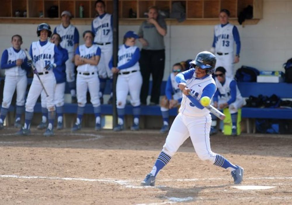 The softball team lost four out five games this weekend in Texas. Yusong Shi, The Spectrum