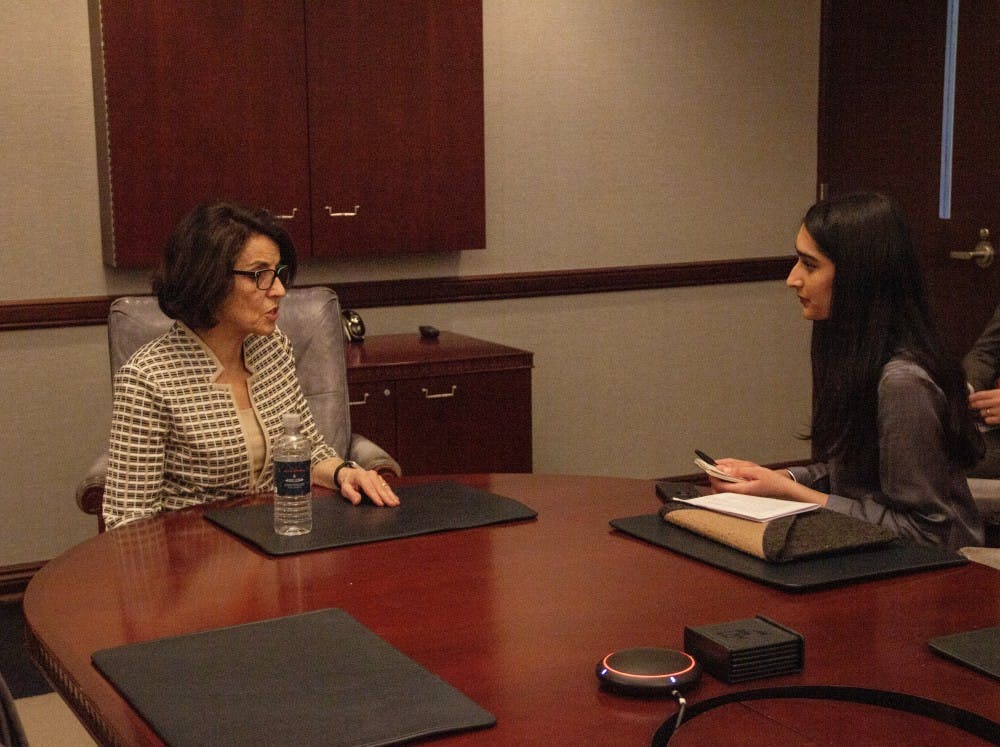 France Córdova sat down with The Spectrum on Wednesday for an exclusive interview.