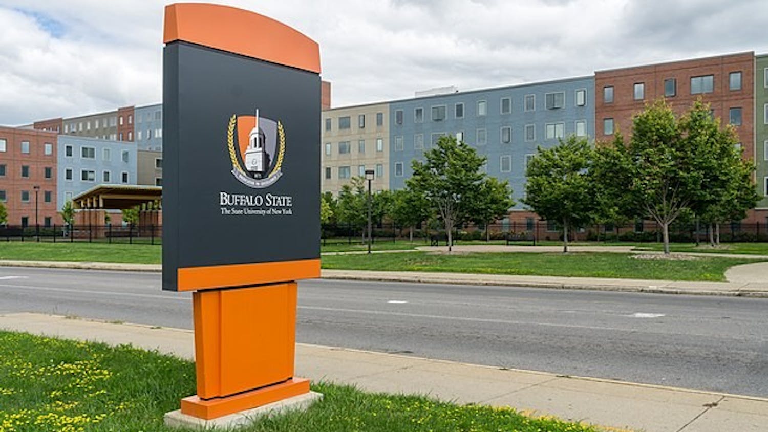 Buffalo State University celebrated its name change on Tuesday.