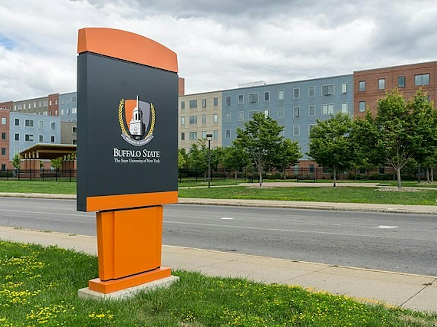 Buffalo State University celebrated its name change on Tuesday.
