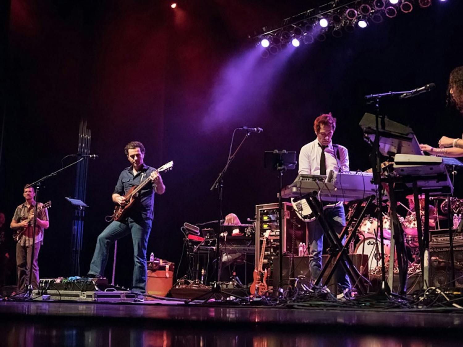 Dweezil Zappa pays tribute to his father’s music in his “Zappa Plays Zappa” performance in the Center for the Arts in March. The CFA has announced its fall schedule, which includes dance company LehrerDance and humorist David Sedaris.