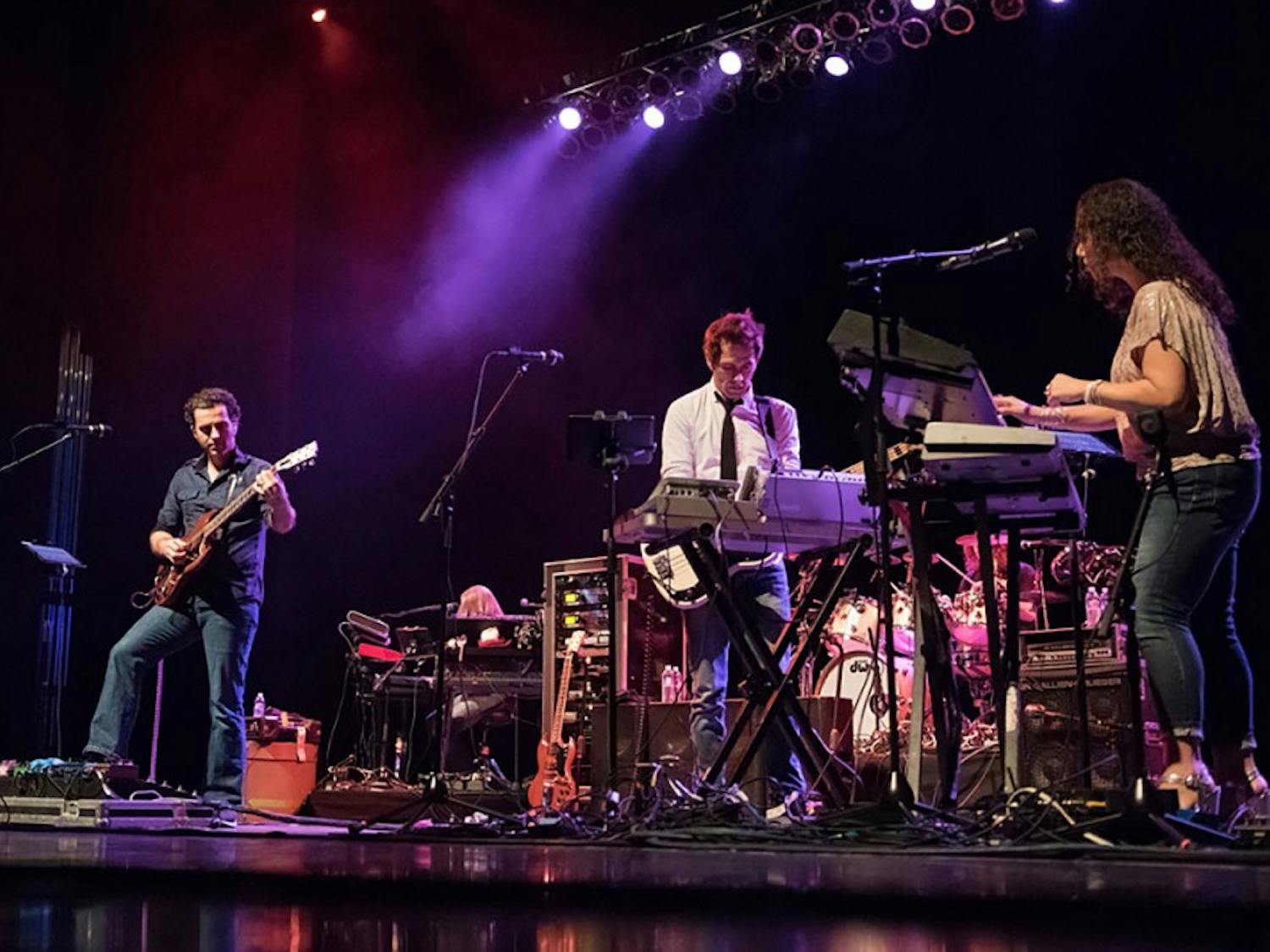 Dweezil Zappa pays tribute to his father’s music in his “Zappa Plays Zappa” performance in the Center for the Arts in March. The CFA has announced its fall schedule, which includes dance company LehrerDance and humorist David Sedaris.