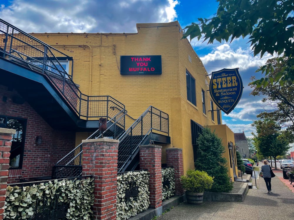 Located in the University Heights neighborhood, The Steer Restaurant & Saloon has long been a favorite of UB students.
