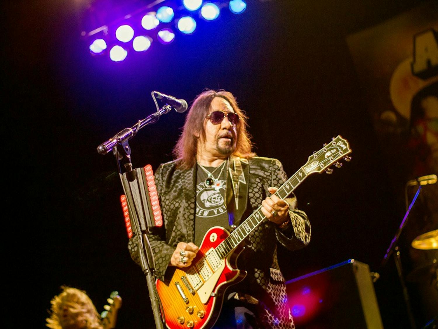 Ace Frehley performs at the Center for the Arts Monday night. 
