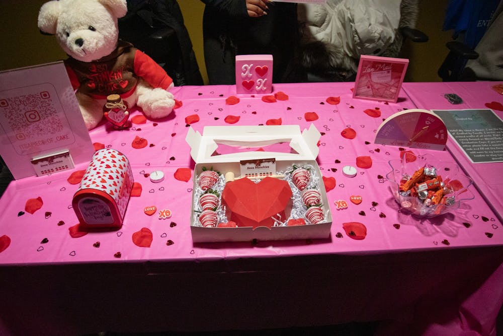 Blackstone LaunchPad’s Galentine’s Pop Up event was designed to empower women and their small businesses on campus.